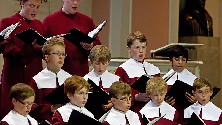 Der "Chichester Cathedral Choir" gastierte in Coburg und begeisterte das Publikum mit seine rKlangkultur und seinem ausdrucksvollen gesang.Fotos: Jochen Berger