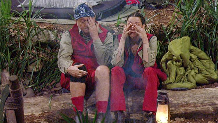 Zeit f&uuml;r Tr&auml;nen: Hubert und Simone heulten um die Wette. Und l&auml;sterten um die Wette &uuml;ber "Egoisten" und "Rotzg&ouml;ren".