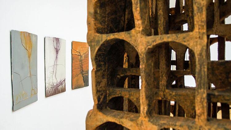 Werke von Gerd Kanz sind ab 5. März bis 17. April im Kunstverein Coburg zu sehen.Foto: Jochen Berger