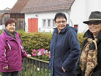 Von links: Hannelore Ziegler, Marga Karl und Karin Knoblach Foto: prvat