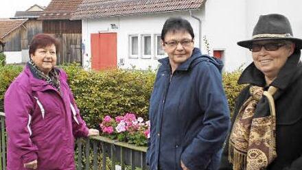 Von links: Hannelore Ziegler, Marga Karl und Karin Knoblach Foto: prvat