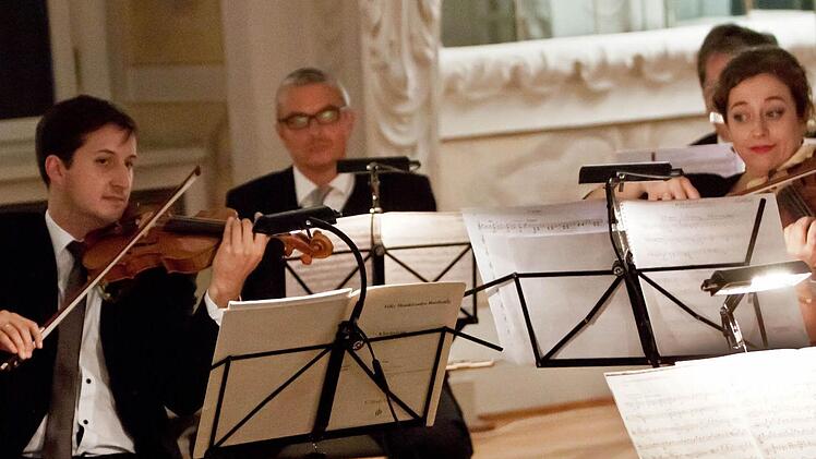 Impressionen vom Konzert im Riesensaal der Coburger EhrenburgFoto: Jochen Berger