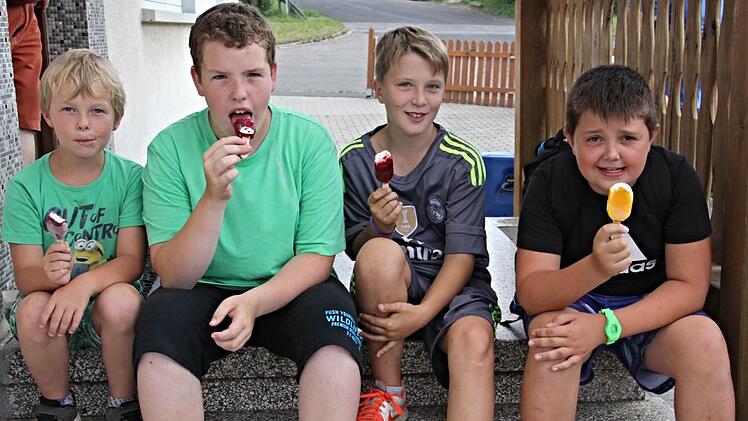 Auch an Eis war gedacht.  Foto: Helmut Will