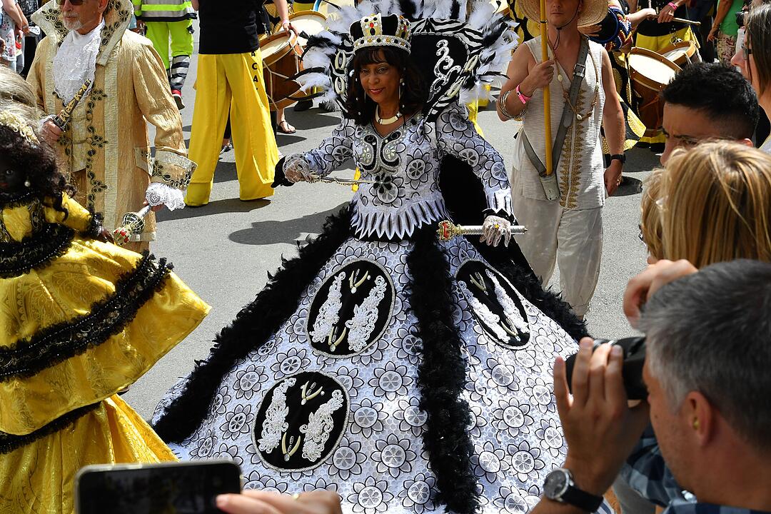 Umzug beim Samba-Festival in Coburg