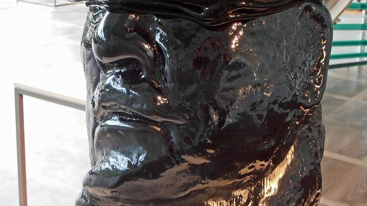 Erwin Eisch: Aus den Variatioen zum Portrait Isidor Gistl, Der Geblendete, 1977Foto: Jochen Berger