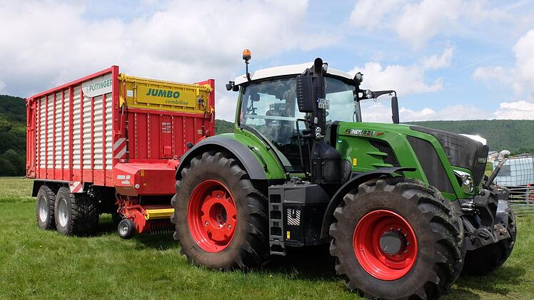 Traktortreffen in Bad Bocklet. Foto: Björn Hein