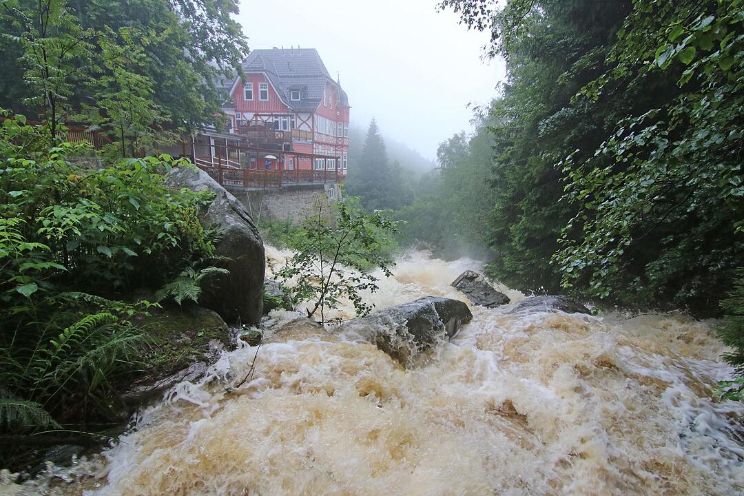 Dauerregen: Hochwasser in Teilen Deutschlands