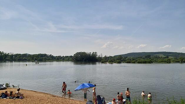Baggersee in Breiteng&uuml;&szlig;bach