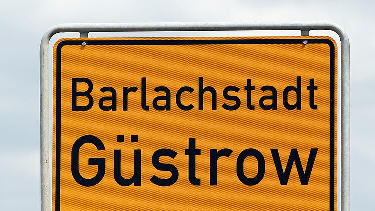 Güstrow - Ortseingangsschild