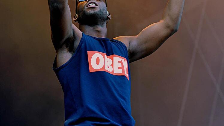 Gute Laune beim Rock im Park-Wochenende: Tinie Tempah.
