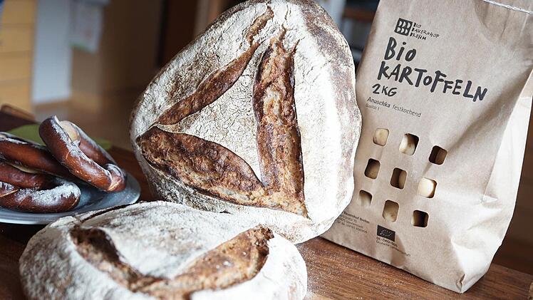Die neuste Kreation ist ein Kartoffelbrot. Foto: Sarah Dann