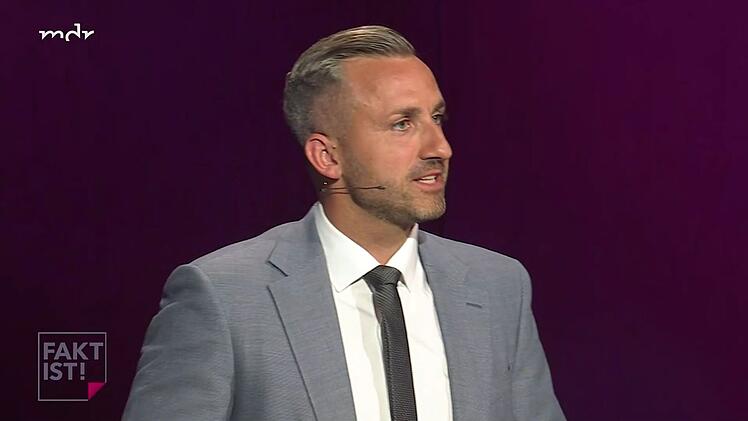 "Deutschland zuerst", fordert Ulrich Siegmund von der AfD.