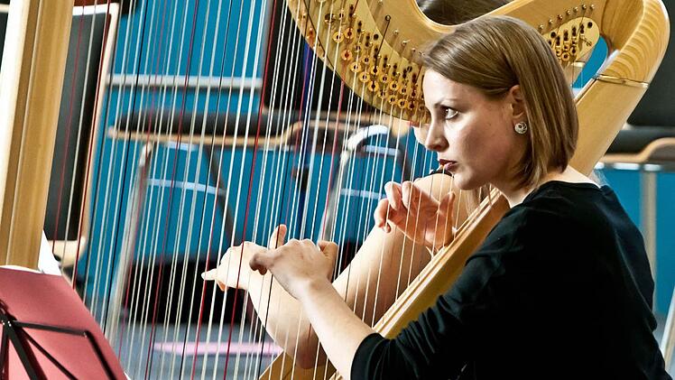 Unter der Leitung von Till Fabian Weser gastierte das Jugendsymphonieorchester Oberfranken erstmals in Bad Rodach.Foto: Jochen Berger