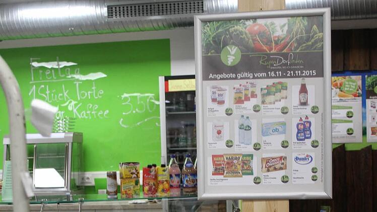 Jede Woche präsentiert der RugenDorfladen Angebote. Foto: Sonja Adam