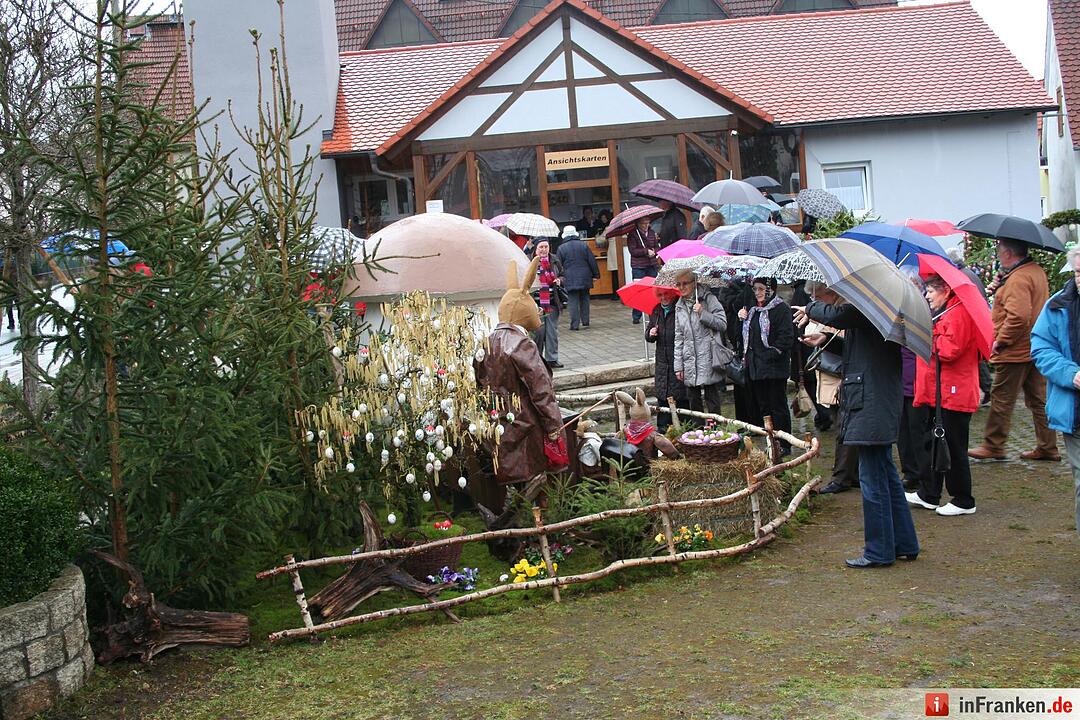 Osterbrunnen in der Fränkischen Schweiz