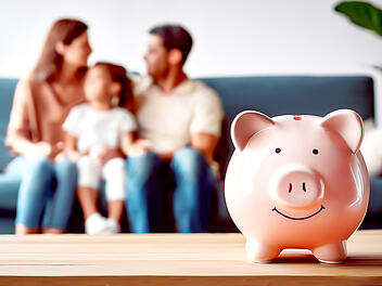 Sparen, Kind, Familie, Geld, R&uuml;cklagen, Finanzen