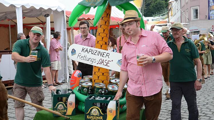 Bei dieser Hitze besonders wertvoll: Die Rettungs-Oase.