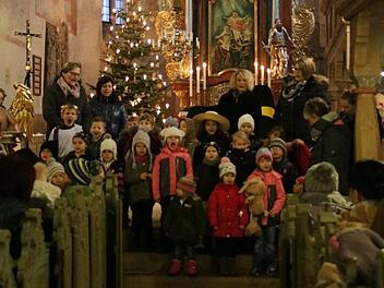 Der Gottesdienst in PresseckFoto: Klaus Klaschka