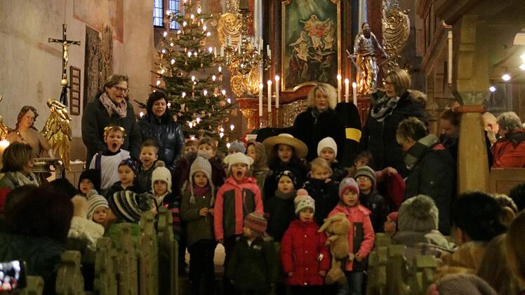 Der Gottesdienst in PresseckFoto: Klaus Klaschka