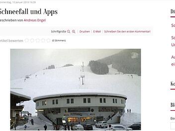 Das Kaspar-Zeuß-Gymnasium Kronach hält die Eltern auf seiner Homepage vorbildlich auf dem Laufenden über die Situation in Saalbach-Hinterglemm und den Skiausflug, wie unser Screenshot zeigt. Screenshot: FT