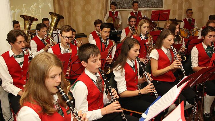 Das Jugendorchester Rödental überzeugte beim Jubiläumskonzert. Foto: Michael Stelzner