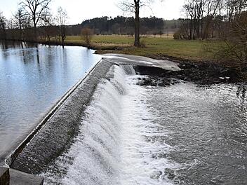 Mit der Kraft des Wassers - wie hier in Dreschen - wird im Landkreis Kulmbach rund ein Prozent des Strombedarfs gedeckt.  Foto: Uschi Prawitz