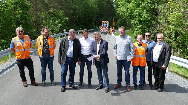 Landkreis Kulmbach: Sanierung von Kreisstra&szlig;e KU33 erfolgreich abgeschlossen