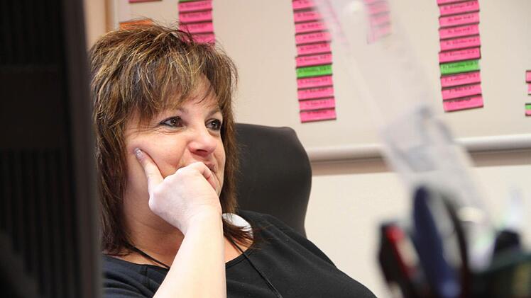 Da braucht Pflegedienstleiterin Claudia Ditzel gut Nerven. Foto: Ulrike Müller