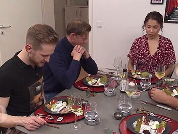 Kayo (Mitte) hat aus dem Dessert einen kulinarischen Zen-Garten gezaubert.