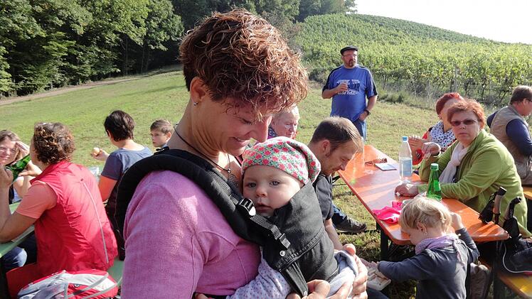 Mit elf Monaten war die kleine Franka die jüngste Teilnehmerin.