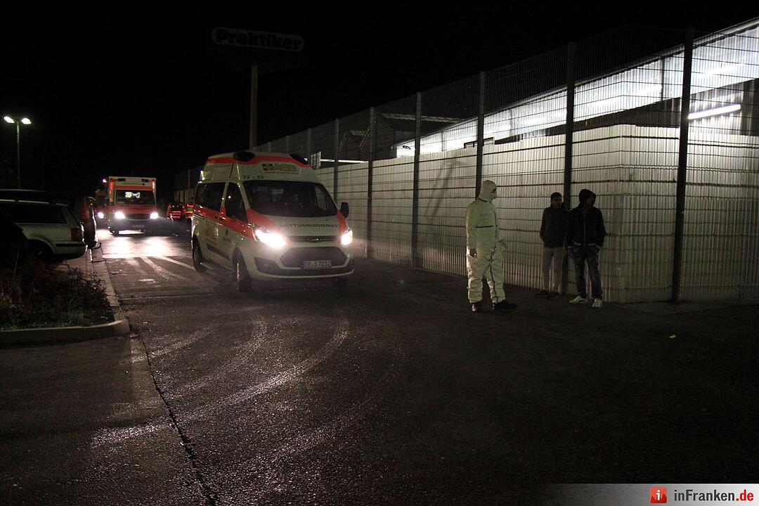 Medizinischer Großeinsatz in Herzogenaurach