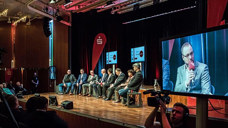 Impressionen vom Coburger Regionentalk zur Landratswahl im KongresshausFoto: Jochen Berger