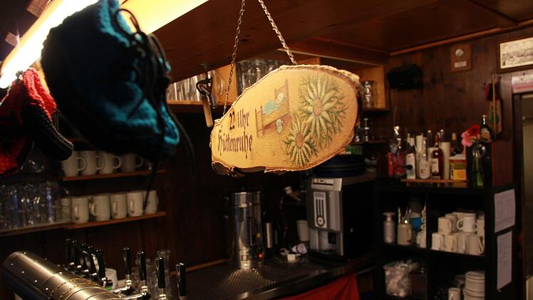 Per Gesetz herrscht derzeit Hüttenruhe auf dem Feuerberg in der Kissinger Hütte. Foto: Archiv Johannes Schlereth