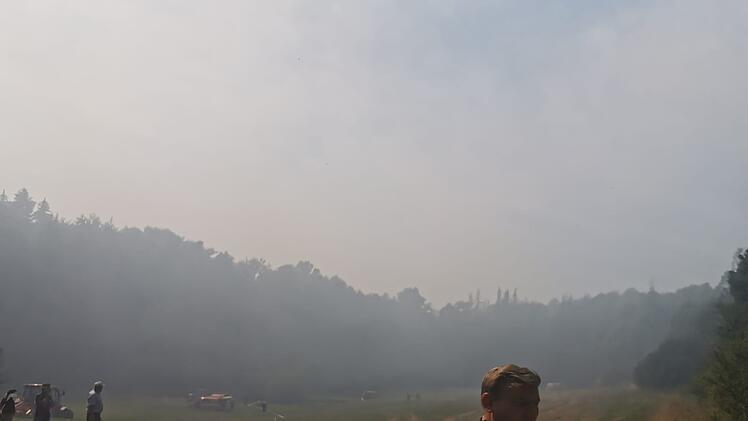 Waldbrand ruft Feuerwehr auf den Plan