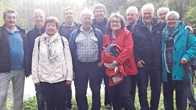 Viel Spa&szlig; und beeindruckende Aussicht genossen die Mitglieder derr TSH-Herzsportgruppe auf ihrem j&auml;hrlichen Ausflug, der sie diesmal in die n&auml;here Umgebung f&uuml;hrte. Foto: Peter M&uuml;ller