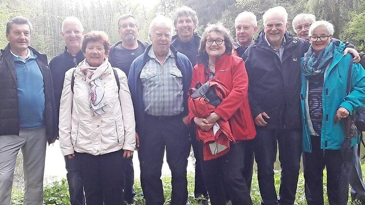 Viel Spaß und beeindruckende Aussicht genossen die Mitglieder derr TSH-Herzsportgruppe auf ihrem jährlichen Ausflug, der sie diesmal in die nähere Umgebung führte. Foto: Peter Müller