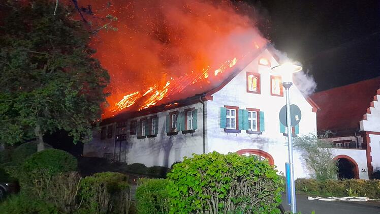 Estenfeld: Nach Brand der Weißen Mühle - Bürgermeisterin berührt von Solidarität