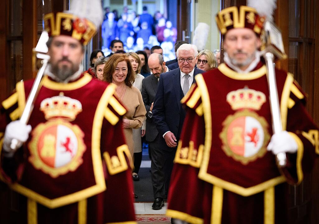 Bundespräsident Steinmeier in Spanien