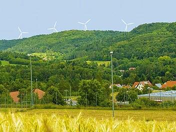 So könnte es bei Heiligenstadt aussehen. Fotomontage: Regionalwerke Bamberg