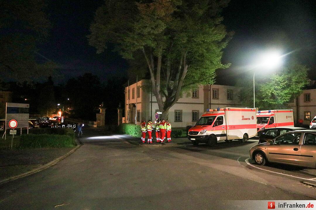 Großeinsatz: Aufstand in Justizvollzugsanstalt in Ebrach