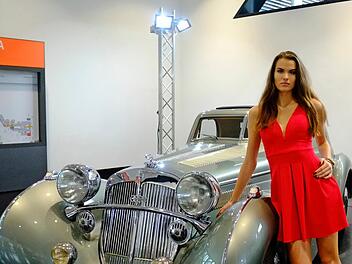 Erste Oldtimer-Messe in Nürnberg "Retro Classics Bavaria" im Dezember: Horch Manuela aus dem Jahr 1938 würde Kristin Hahn aus Nürnberg gefallen Foto: Nikolas Pelke