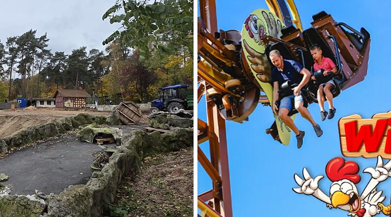 Freizeit-Land Geiselwind baut: Was bieten die drei neuen Attraktionen?