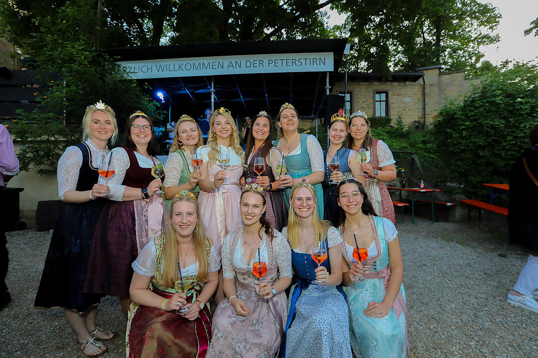 Die Fränkischen Weinprinzessinnen waren zu Gast!
