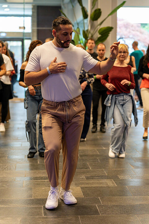 Das Festival bot viele Workshops f&uuml;r Anf&auml;nger und Profis!