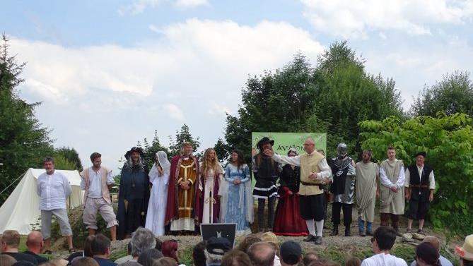 König Artus und sein Hofstaat