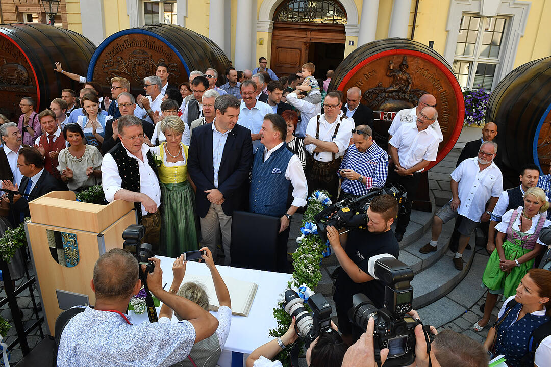 Der Auftakt der Kulmbacher Bierwoche 2018