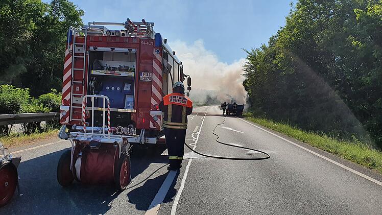FIRST PICTURE zur News N18171 "Brand lkw"