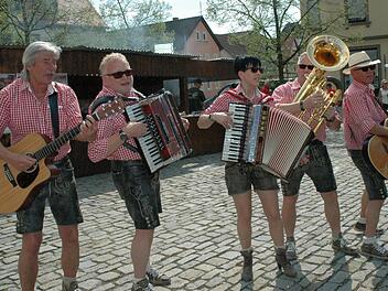 Beim 4. Genussfestival rund ums heimische Bier sorgen die Albertos in Königsberg wieder für zünftige Musik. Foto: Moni Göhr/Landratsamt Haßberge