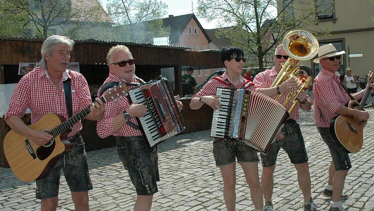Beim 4. Genussfestival rund ums heimische Bier sorgen die Albertos in Königsberg wieder für zünftige Musik. Foto: Moni Göhr/Landratsamt Haßberge