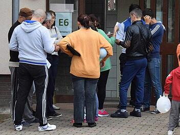 Viele Asylbewerber gehen einem ungewissen Schicksal entgehen (Bamberger Rückführungseinrichtung für Balkanflüchtlinge). Foto: Ronald Rinklef